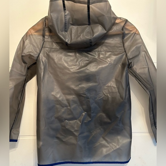 HUNTER (for Target) youth size medium dark grey opaque rain jacket - Picture 3 of 5